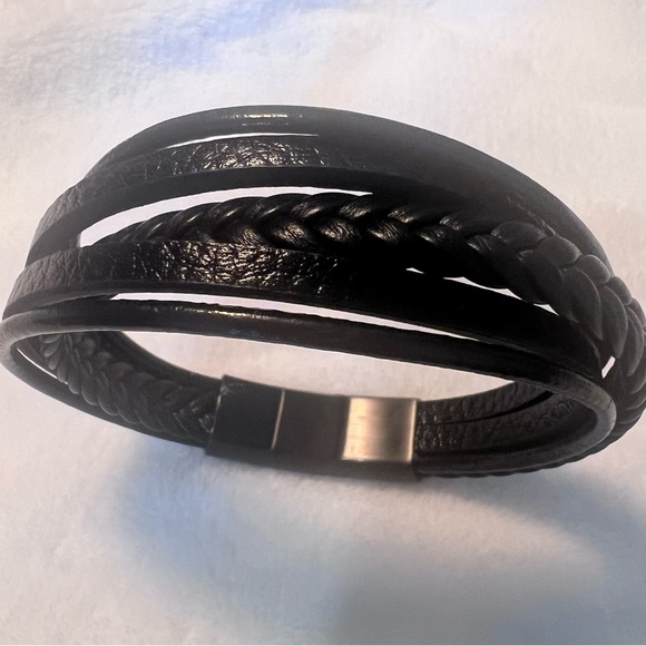 ⚜️🖤⚜️Buddha Stone | Leather bracelet - Unisex - Picture 4 of 14